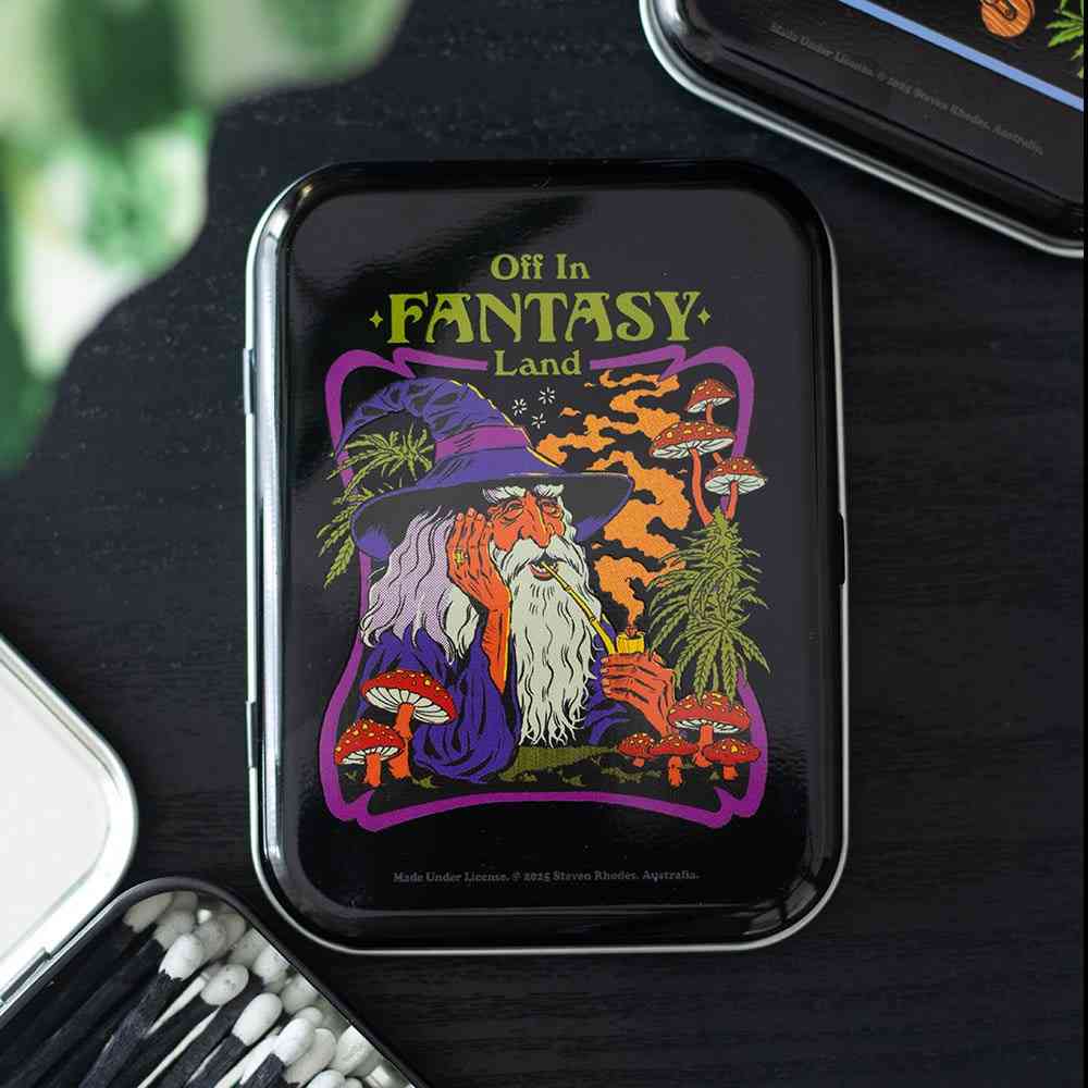 Something Different - Fantasy Land Stash Tin by Steven Rhodes Opbergdoos - Multicolours